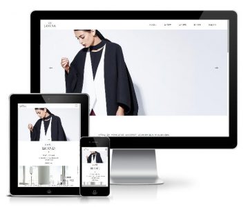 服装时装设计类网站模板(响应式)