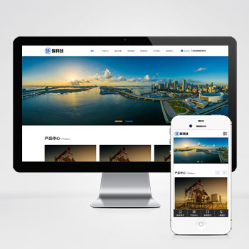 (自适应手机端)工业废水处理设备pbootcms网站模板 环保科技网站源码下载 pb-k400